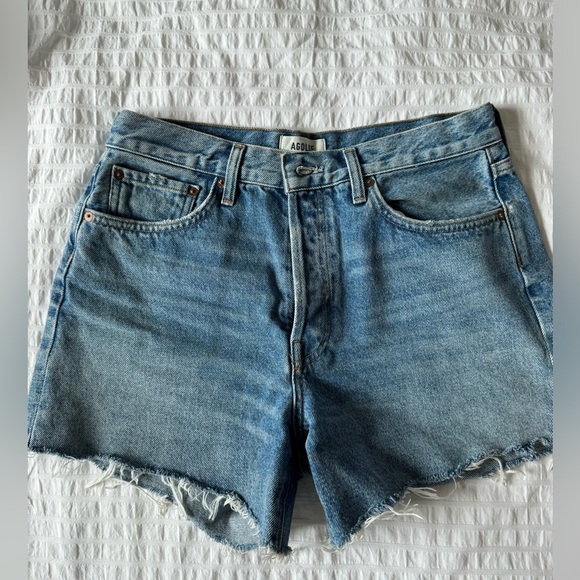 Agolde Parker Long Shorts - size 28. - Picture 3 of 5